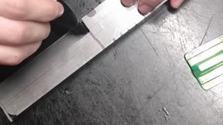 Stenciling Knife Shapes