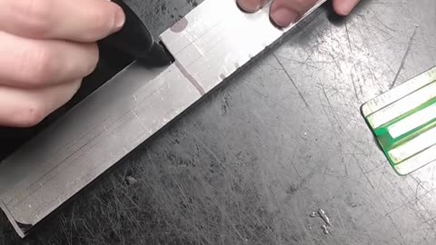 Stenciling Knife Shapes