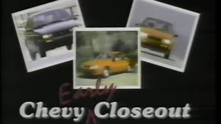 June 17, 1989 - Chevy Early Closeout in Evansville