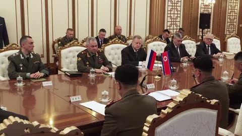 Sergei Shoigu holds talks with North Korean counterpart
