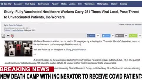 New death camps with incinerators being setup to receive Covid patients?