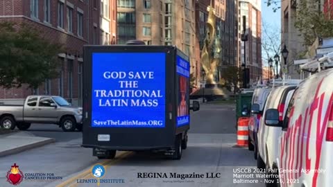 Save the Latin Mass Campaign Visits USCCB General Assembly 2021