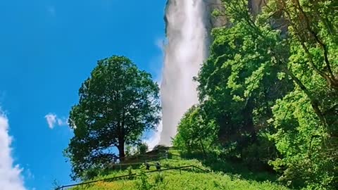 That's amazing waterfall 💚🍃