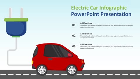 Electric Car Infographic PowerPoint Presentation