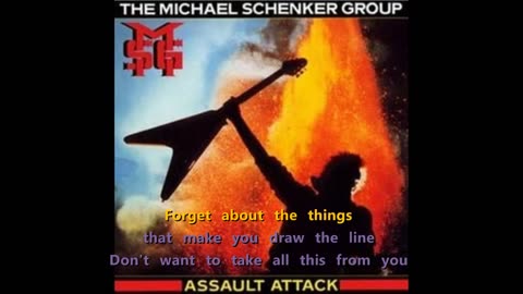 The Michael Schenker Group - Assault Attack { ...of the mad karaoke}