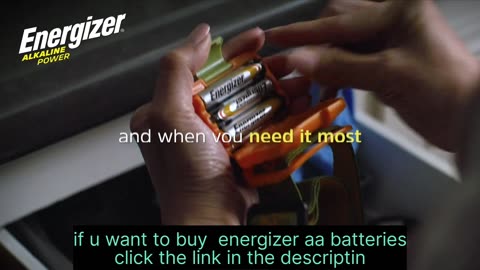 Energizer AA Batteries, Double A Long-Lasting Alkaline Power Batteries