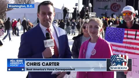 Chris Carter Reports Live From March For Life 2023: ANTIFA Spotted Stopping Prayers