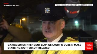 Ireland has had enough , riots in the streets after the stabbing of 3 kids and Adults, Nov.23