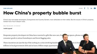 OMG - Lol. People Dance as Buildings Burn - Bad News for China's Economy