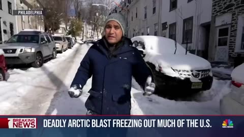 Deadly arctic blast impacts much of the united states