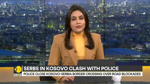 Kosovo Serbs blocked roads in protest against arrest of a Serb policeman Latest News WION