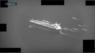 Iranian navy seized a oil tanker in the Strait of Hormuz