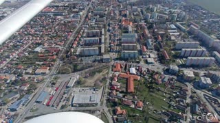 Flying the western part of Slovakia