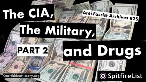 Dave Emory | Anti-Fascist Archives #25 | The CIA, the Military & Drugs Part 2 of 5 (1986)