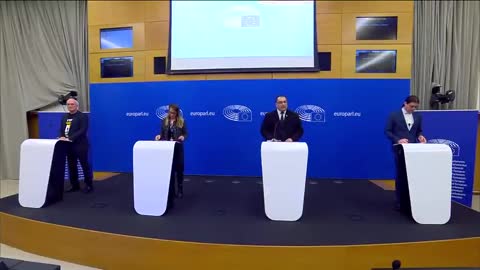 Press conference - Ursula von der Leyen's immediate resignation demanded by freedom MEPs