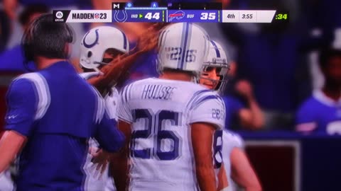 Madden: Colts vs Bills (Hulse 96 yard Kickoff Return for TD)