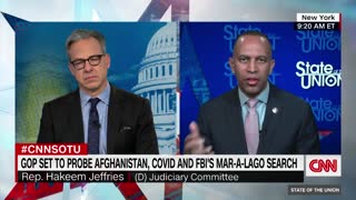 Tapper asks Rep. Jeffries how Democrats will work with McCarthy