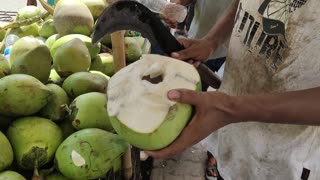 Amazing Speed Coconut Cutting Skills OFF bangladesh