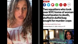 ILLEGAL Squatters in NY murdered resident ..
