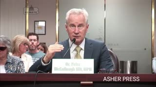 Dr. Peter McCullough Addresses Vaccine Shedding and Blood Contamination