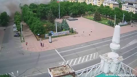 2014.6.2キエフ政府のSU25によるルガンスク空爆