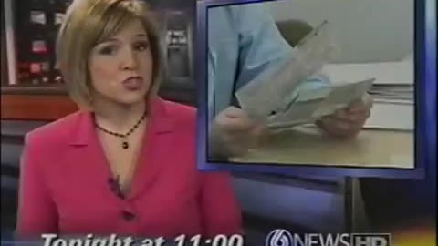 February 2009 - Calista Flockhart on Kimmel & Indianapolis 11PM News Bumper
