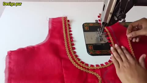 Easy and simple designer blouse cutting and stitching || blouse design cutting and stitching