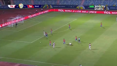 Gol de Lapadula ante la Selección Paraguaya