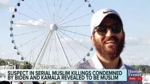 Jack Posobiec on suspect involved in serial Muslim killings that was condemned by Biden and Kamala revealed to be a Muslim