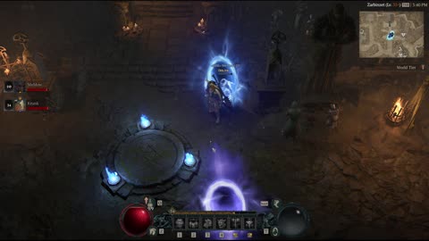 Diablo 4 - Barbarian - Hardcore lvl 34 ASMR leveling for a bit