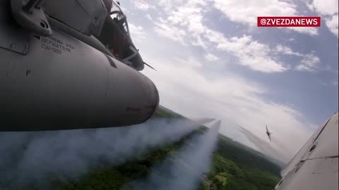 Ukraine War - Su-25SM attack aircraft of the Russian Armed Forces