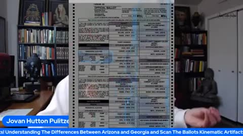 Difference Between Arizona and Georgia and Scan The Ballots and Kinematic Artifacts!.m