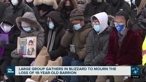 Vigil held in Winnipeg for Tuesday homicide victim- NEWS OF WORLD
