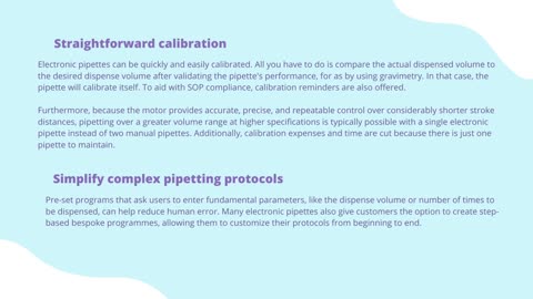 5 reasons why you should utilize electronic pipettes