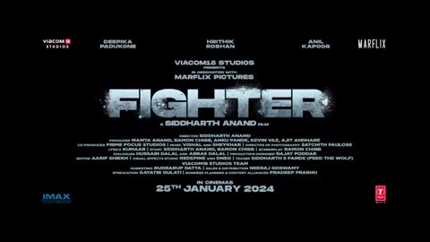 Fighter movie teaser/ Hrithik Roshan/ Deepika Padukone/ anil Kapoor