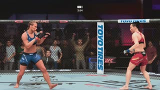 EA Sports UFC 5 Yan Xiaonan Vs Katlyn Cerminara