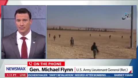 General Flynn blasts General Kenneth McKenzie on Newsmax.