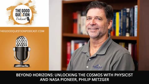 🌌 Beyond Horizons: Unlocking the Cosmos with NASA Pioneer Philip Metzger