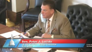 Sen Pete Lucido Calls Out Dominion Voting Machines President John Poulos