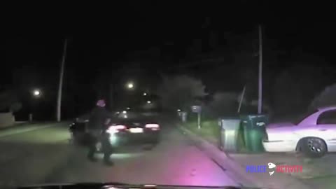 Dashcam Footage Shows Suspect Getting Shot During Police Chase