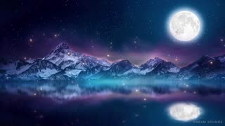 Relaxing Sleep Music and Night Nature Sounds Soft Crickets, Beautiful Piano, Deep Sleep Music