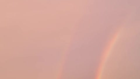 Double Rainbow Appears