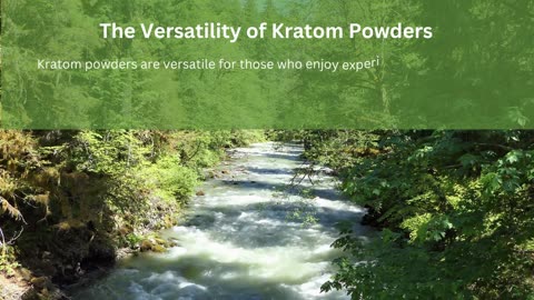 Introducing Kratom Extracts and Powders