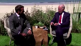 America is back with Biden, France's Macron says