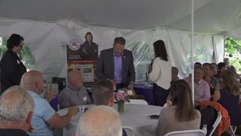 Nikki Haley, Gov. Sununu speak at campaign cookout in New Hampshire
