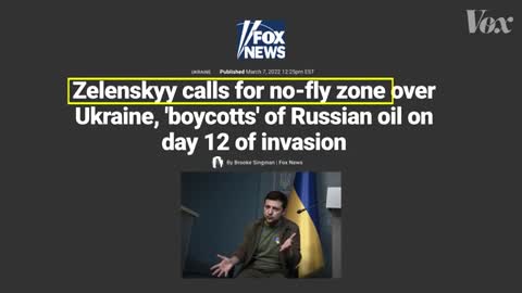 No-fly zone in Ukraine!!