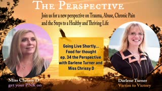 the Perspective episode 34 Food for thought with Darlene Turner and Miss Chrissy D