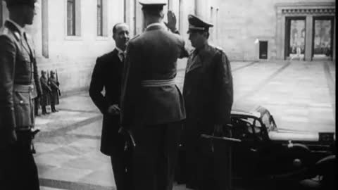 Hüsrev Gerede, Turkish Ambassador, at Reichs Chancellery