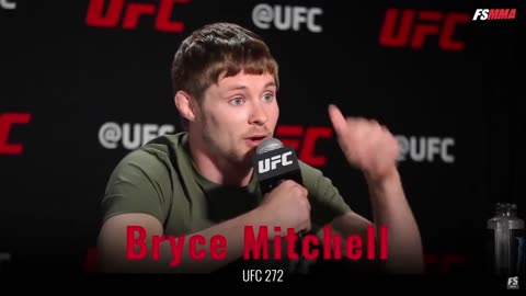 UFC Fighter Bryce Mitchell gets it.