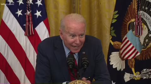 Creepy Joe Biden Whispers in the Microphone Again